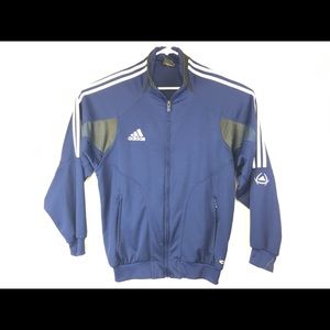 Adidas | Three Stripe Navy Soccer Warm Up Sz Med